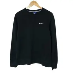 ナイキ　プルオーバースウェットトレーナー　刺繍ロゴ　ビッグサイズ　クルーネック
