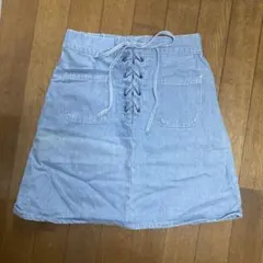 NICE CLAUP デニムミニスカート