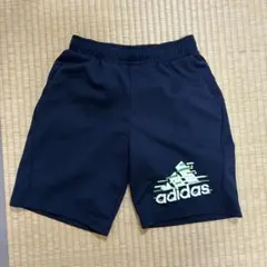 adidas ハーフパンツ 140cm ネイビー