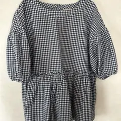 未使用！サマンサモスモスフリルギャザーブラウス