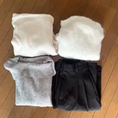 GRL ニット　パンツ　トップスまとめ売り