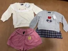 moujonjon 子供服80〜90㎝ 3点セット
