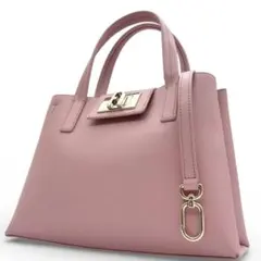 極美品　フルラ　ショルダーバッグ　2way　ソフィア　レザー　ロゴ　斜め掛け◎