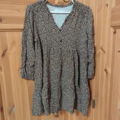 ZARA 花柄ワンピース 11-12歳