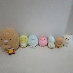 【最終値】8体セット【美品】8体すみっコぐらし　てのりぬいぐるみセット