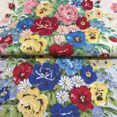 高級ヴィンテージ服地 NINA RICCI（ニナリッチ）シルク100% 生地 高級ヴィンテージ服地 NINA RICCI（ニナリッチ）シルク100% 生地