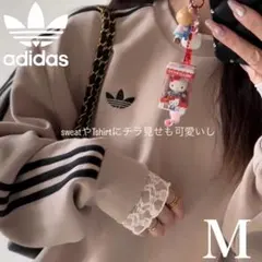 海外限定M⭐️adidas オーバーサイズ クルーネック スウェット michi