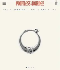 2026年最新】POINTLESS JOURNEY EAR RING PJ LOGOの人気アイテム