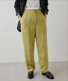 whim gazette THE PAUSE シャギーパンツ　ファー　テーパードのサムネイル