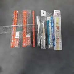 文具セット 8本入り　定規鉛筆ボールペン　非売品多数