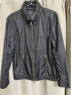 EDIFICE エディフィス ジップアップブルゾン ブラック S（44）