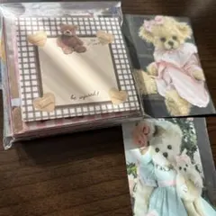 ④ バラメモおすそ分け　ティディベア多数アメキャラ等80種×2枚ずつ+素材紙2枚