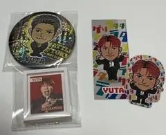 中務裕太 75mmプチキャラ缶バッジ 千社札 ミニフォトフレーム