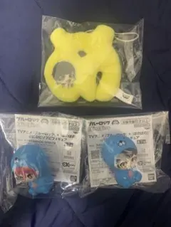 ブルーロック×ぼのぼのぷにぷにソフビフィギュア　蜂楽ストラップ