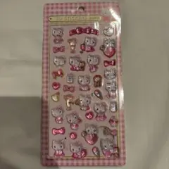 【可愛い】ハローキティボンボンドロップシール