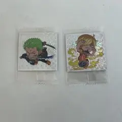 ワンピース シール パラレル ゾロ＆サンジ 2枚セット