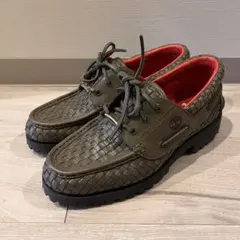 Timberland × Supreme Woven 3Eye Lug Shoeのサムネイル