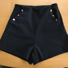 SHEIN XS 黒色　レディース　ショートパンツ　試着のみ