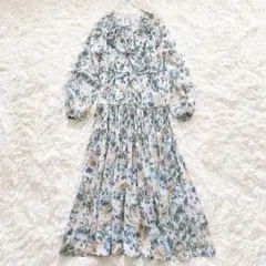 極美品✨グレースコンチネンタル フラワーレイヤーワンピース 2025SS