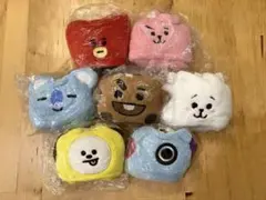 【新品未使用 】BT21 マイクロ ループタオル 7個セット