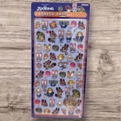 即日発送　ズートピア☆ボンボンドロップ シール mini 【正規品】ディズニー