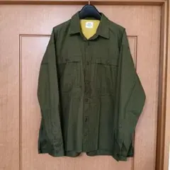 coen メンズ　ミリタリー　シャツ　M 【美品】