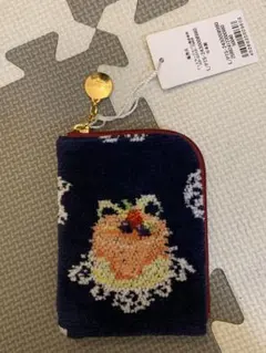 ラブラリーフェイラー　パティスリー柄 L字ポーチ