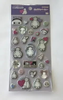 ポップデコパーティー ラメきらクリスタルシール ベイマックス