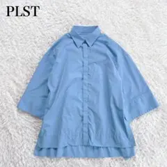 美品✨ プラステ タイプライター ワイド スリーブ シャツ ブラウス 