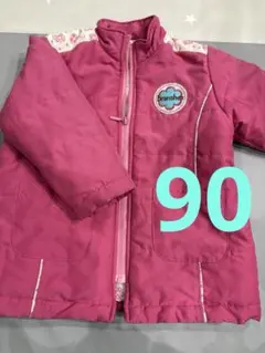 BRANSHES ピンク ダウンコート 90