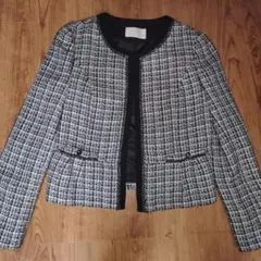 anySiS オンワード ノーカラージャケット