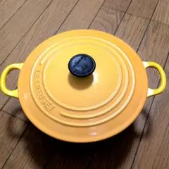 ル・クルーゼ オーバル 25㎝ イエロー 両手鍋 - メルカリ