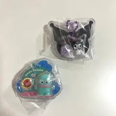 サンリオ　パッケージチャーム&チョコボ一口　セット　クロミ　ハンギョドン