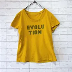 PRIDE 半袖Tシャツ（38）黄色 ラインストーンロゴ 大人カジュアル 春夏のサムネイル