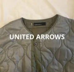 UNITED ARROWS GLR キルティングジャケット オリーブグリーン