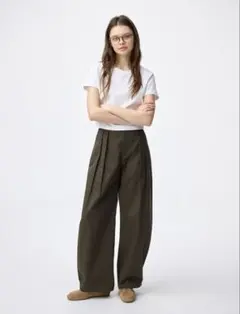 GU チノタックバレルパンツQ