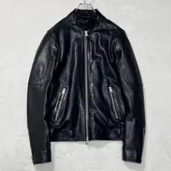 EMMETI エンメティCLINT 44 シングルライダースBLACK - メルカリ