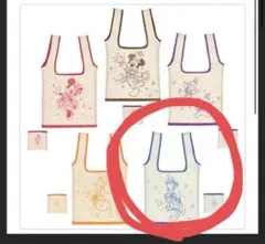 ディズニー　40周年　カプセルトイ　エコバッグ(カプセル無し)　デイジー