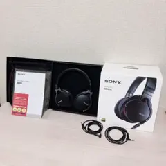 ソニー ヘッドホン MDR-1AM2 B（純正リケーブルMUC-S12SB1付） - メルカリ