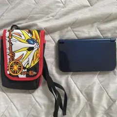 New Nintendo 3DS LL ネイビー キャリングケース付き