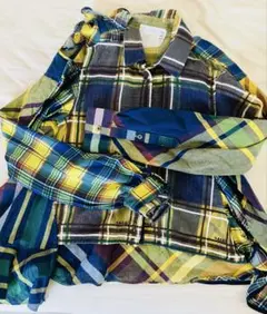 sacai チェック 長袖シャツのサムネイル
