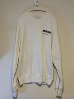 AMBUSH ロゴスウェット ホワイト Mのサムネイル