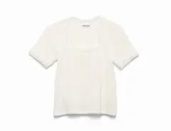ぱ*だ様 FUMIKA UCHIDA アイレットリブ スクエアネック Tシャツのサムネイル