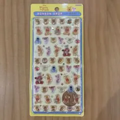 《正規品》ボンボンドロップシール　ディズニーミニ　mini くまのプーさん