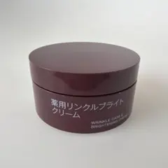 【残量60g（容器込重さ）】無印良品 薬用リンクルブライトクリーム 45gのサムネイル