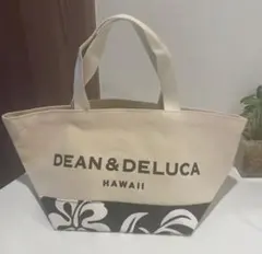 【新品】DEAN&DELUCA ハワイ限定 ハイビスカス柄トートバッグ