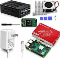 ラズベリーパイ5 4GBキット 技適取得済 27W PD電源 クーラー ケース付のサムネイル