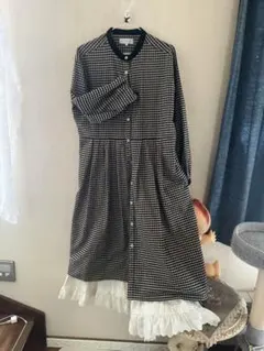 SEASON REASON チェック柄ワンピース L