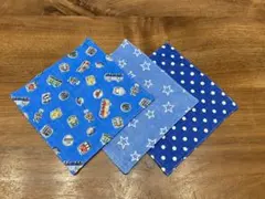 男の子柄⭐︎ハンカチ 3枚セット
