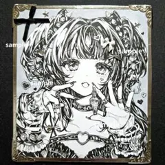 樋渡りん 直筆イラスト色紙